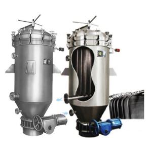Quality Stainless Steel Vertical Leaf Filter for Palm Oil Bleaching Earth Filtration 50KG Weight wholesale