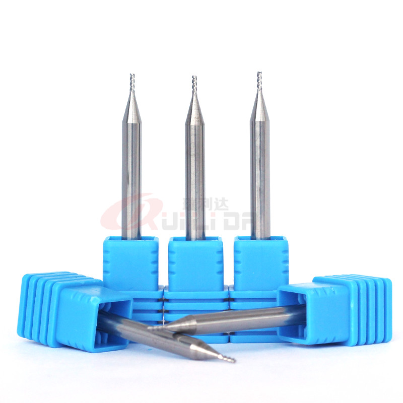 1/4 X 4 Oal 1/2" 3 Flute Carbide End Mill For Aluminum 1mm Polished