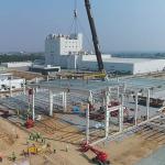Modular Prefabricated Steel Structure Buildings , Industrial Wide Span Metal