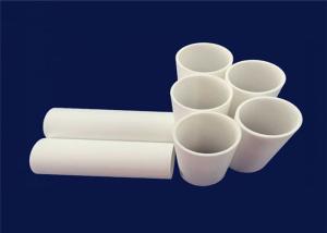Quality 99% High Alumina Ceramic Tube For Furnace Thermocouple Protection wholesale
