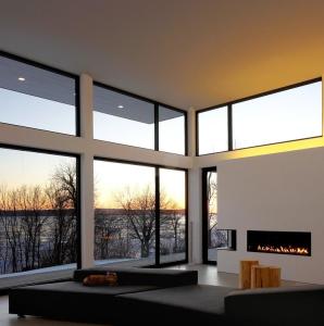 China American Style Panoramic Windows And Doors Tempered Glass Aluminum Fixed Picture Window on sale