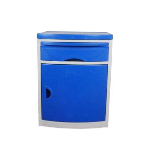 Quality ABS Plastic Hospital Bedside Cabinet With Casters wholesale