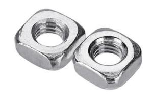 Quality Square Nut Stainless Steel A286 A2 A4 SS304 SS316 SUS304 SUS316 Plain Polished DIN557 wholesale