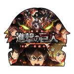 0.45mm PET Thickness Lenticular Sticker With Anime Desig Lenticular Stickers