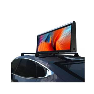 China 120W P4 Taxi Roof LED Display For Taxi Advertising WiFi USB 3G/4G/5G on sale