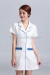 OEM Hospital White Blouse Medical Lab Coat Cotton Hospital Surgical Scrubs Sets