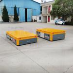 10T Industrial Battery Transfer Trolley Platform Truck Steerable Electric