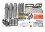 Durable Silicone Shrink Tubing , Oil Refinery Use Black Shrink Tube