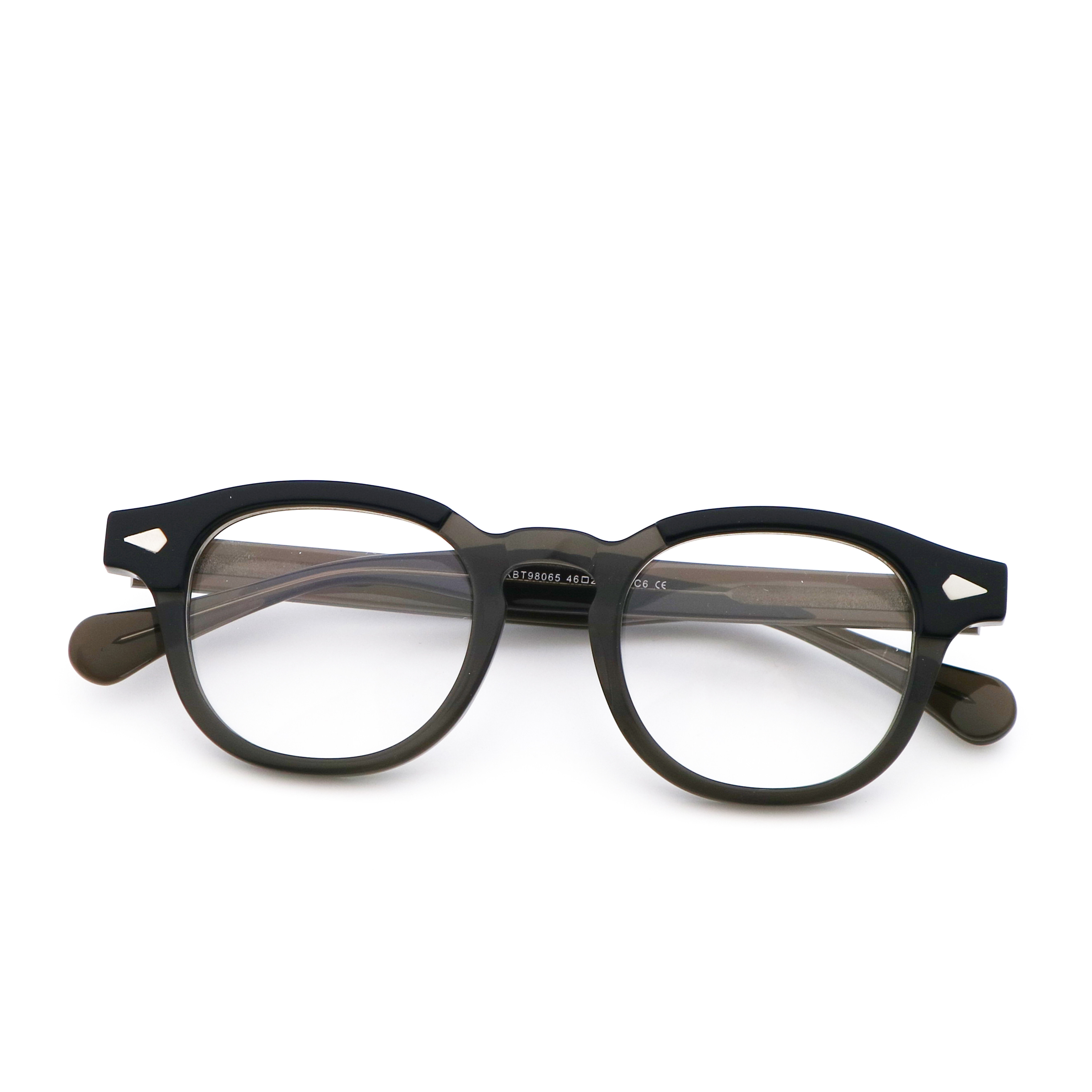 Custom Classic Acetate Glasses Colored Full-Rim Fashion Individuality