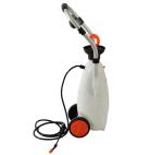 Portable 12L pressure eyewash equipment, portable emergency ABS eye wash station