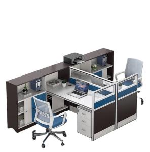 Quality Straight Hair Office Staff Work Table And Chair Combination for Office Screen Desk wholesale