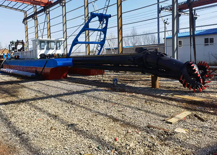 200cbm Model Cutter Suction Dredger are used for cleaning silt in river channels
