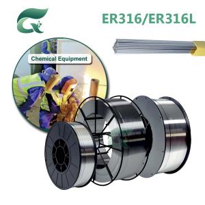 Quality 1.6mm Stainless Steel Welding Wire AWS ER316 For Shipbuilding Ss Mig Wire wholesale