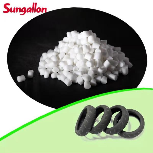 Natural White SEBS SBS Thermoplastic Elastomer Materials 95A TPE Granules TPR
