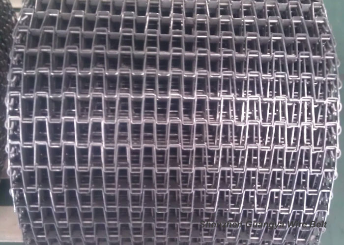 ISO9001 SS304L Wire Mesh Conveyor Belt For Drying Line Tranmission