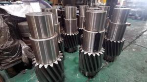 Quality CNC Machining Transmission Steel Gear Shaft Customized Weight Carton Box Package wholesale