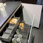Modern Stainless Steel Hotel Furniture Kitchen Furniture Anti Rust