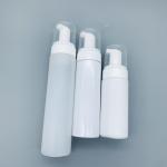 Disinfection PE Plastic Bottle Round Shape White blue translucent