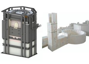 Quality Electric Heating Type Electrical Glass Melting Furnace 10TPD 40%-80% wholesale