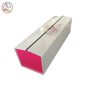 Quality White Hair Extensions Packaging Box / Hair Extension Subscription Box wholesale
