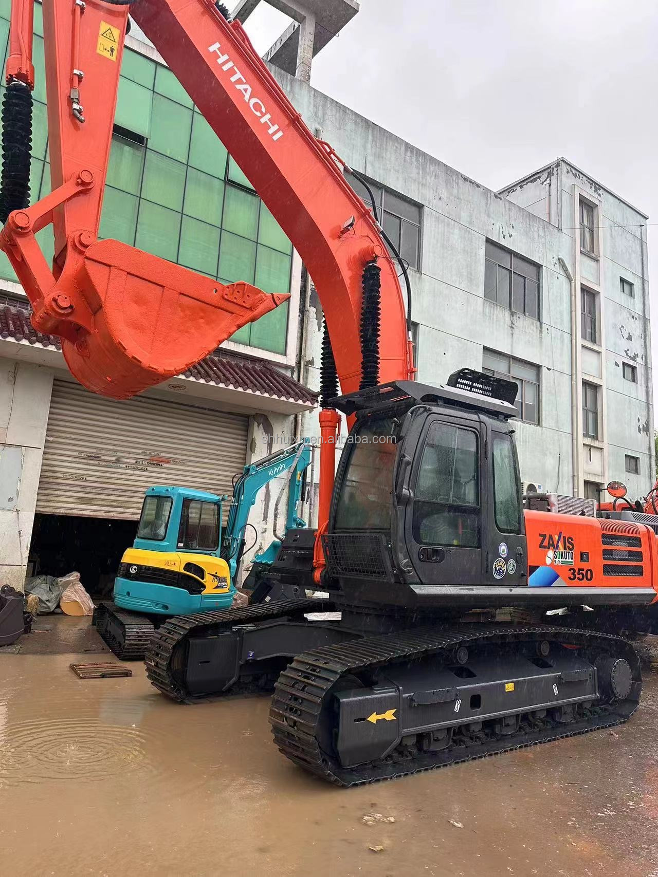 35 Ton Construction Machinery Hitachi Zx350 Old Hitachi Excavator 1.38m3
