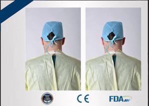 Quality Antibacterial Disposable Protective Gowns , Full Length Medical Isolation Gowns wholesale