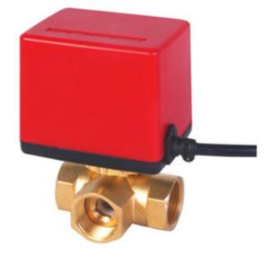 Quality Fan Coil Motorized Electric Ball Valve For HVAC System , CE Standard wholesale
