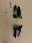 ABS Glossy Carbon Look X-Horn Exterior Rear View Mirror For Seat Leon