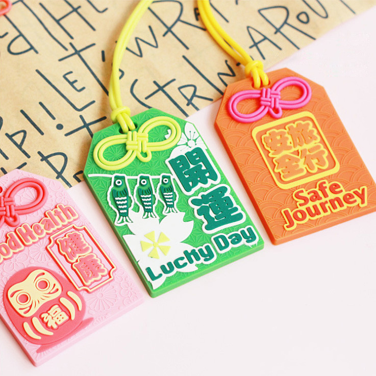 20g Personalized Travel Name Tag with Cute Cartoon Design and Soft Silicone Material