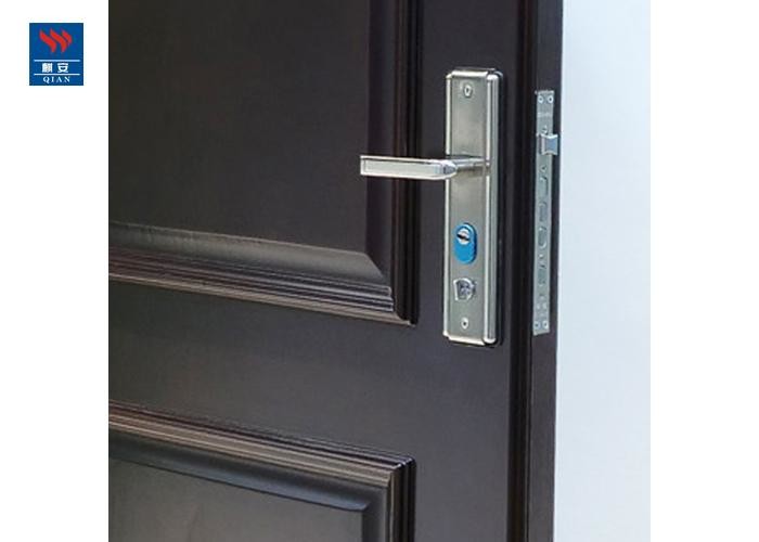 BS One Panel Shaker White Single Solid Wood Internal Doors