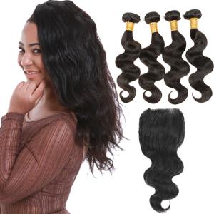 Quality Grade 8A Brazilian Human Hair Weave Bundles Without Chemical Process wholesale