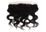 Natural Remy Brazilian Lace Frontal Closure Ear To Ear 18 Inch Afro Kinky Curly