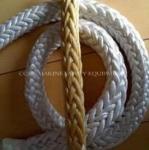 12 strands twisted uhmwpe rope