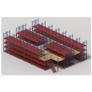 China Shelving  Mezzanine Racking Systems SGS ISO on sale