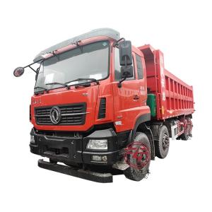 Quality 30 Ton Dongfeng 8x4 Heavy Duty Selfloading Tipper Dump Truck Diesel Fuel Automatic Transmission Left Steering Euro 5 wholesale