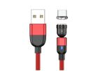 QS MG7001 540 Degree Magnetic USB Data Cable