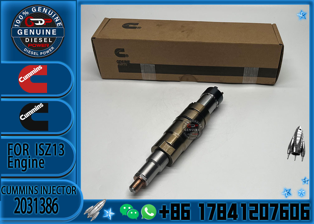Common rail injector fuel injecto 2894920PX 2058444 2482244 2031386 for ISZ13 Excavator DC09 DC16 DC13