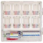 IP44 Single Phase Electric Meter Cabinet Exterior Modular High Mechanical