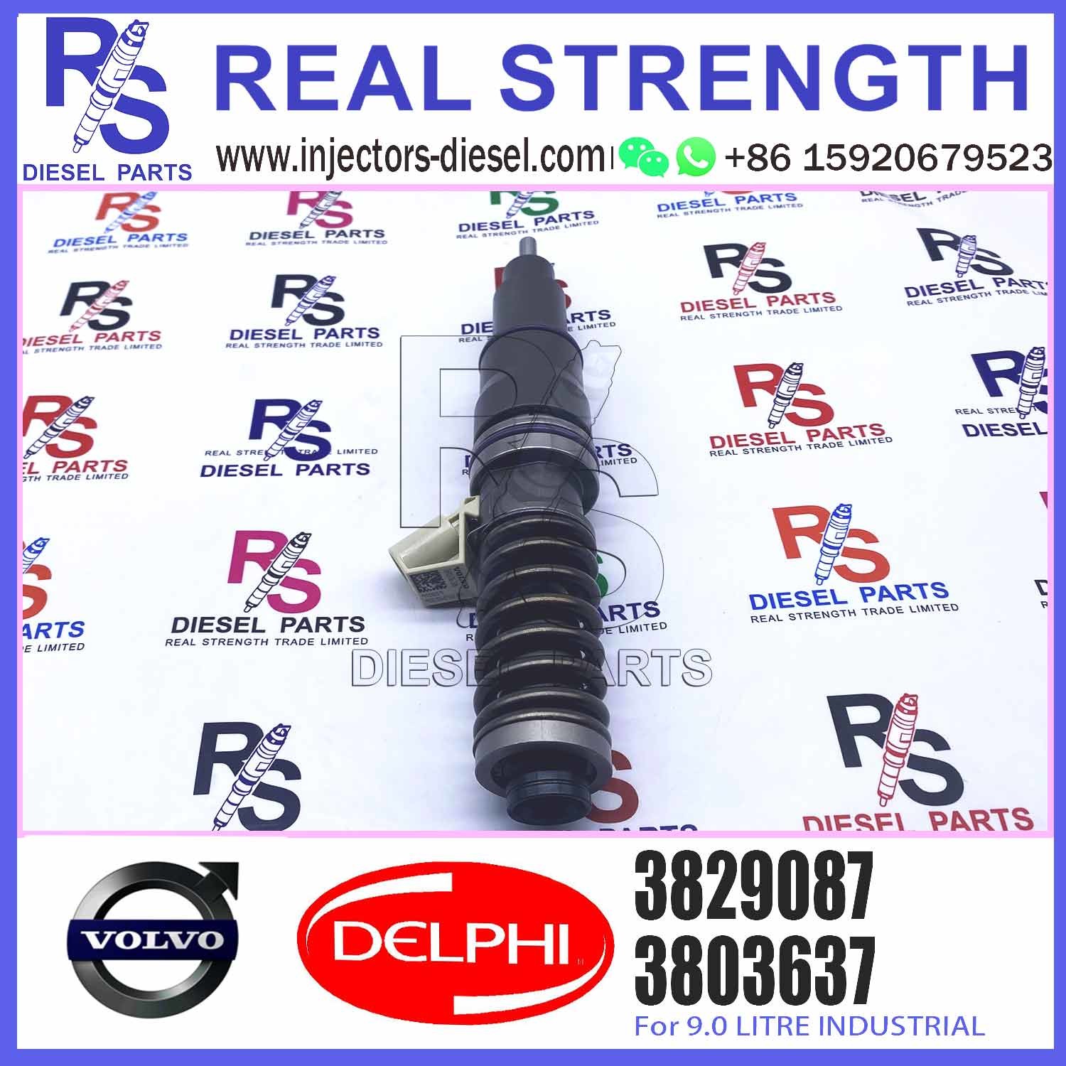 Diesel engine fuel injector 3829087 common rail injector nozzle 3829087 for diesel engine