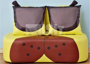 Quality Lovely Double Seater Childrens Sofa Chair Cute Dog Pattern For Entertainment wholesale