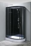 4mm Sliding Open Shower Glass Cabinet For Bathroom