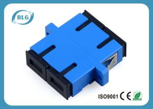 Quality Blue Dulplex Fiber Optic Cable Accessories Adapter For FTTH Network System wholesale