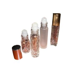 Quality 1 Inch 0.05mm Roll on Perfume bottles with Holder For Cosmetic Packaging wholesale
