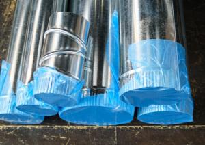 Quality 48'' Open Ductwork And HVAC Protective Film High Tack Sealing Wrap wholesale