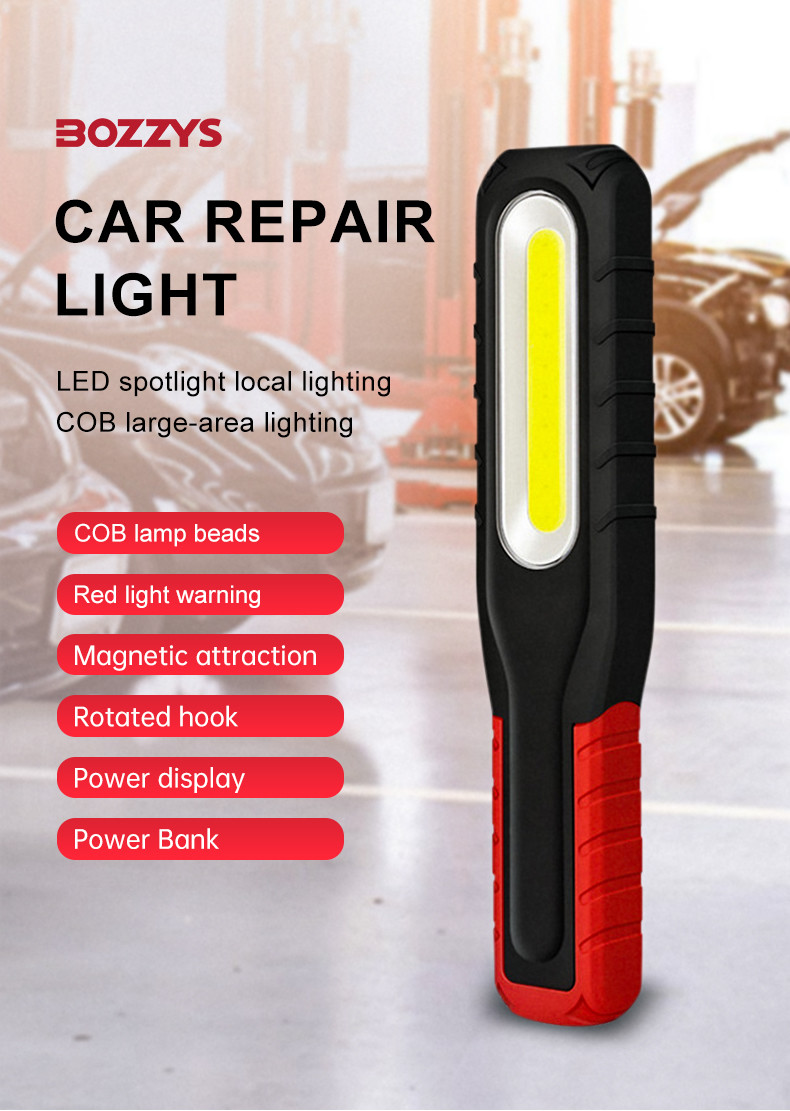 Portable Magnetic Outdoor Work Light USB Rechargeable Rotatable COB LED