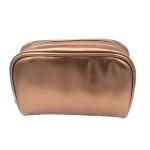 ISO9001 Certificate PU Leather Cosmetic Makeup Bag