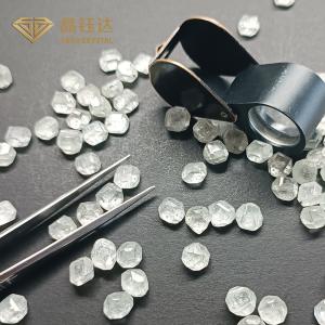 Quality Small 0.8-1.0 Carat HPHT Rough Diamond VS Clarity DEF Color Synthetic Uncut Diamond wholesale
