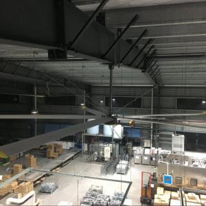 Quality Permanent Magnet Motor 18FT 5.5M Large Industrial Ceiling Fans wholesale
