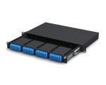96 Cores MTP MPO Patch Panel 1U Fiber 19" Rack Mount