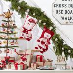 Christmas Stockings 2 Pack 3D Gnomes Santa Christmas Stockings Personalized